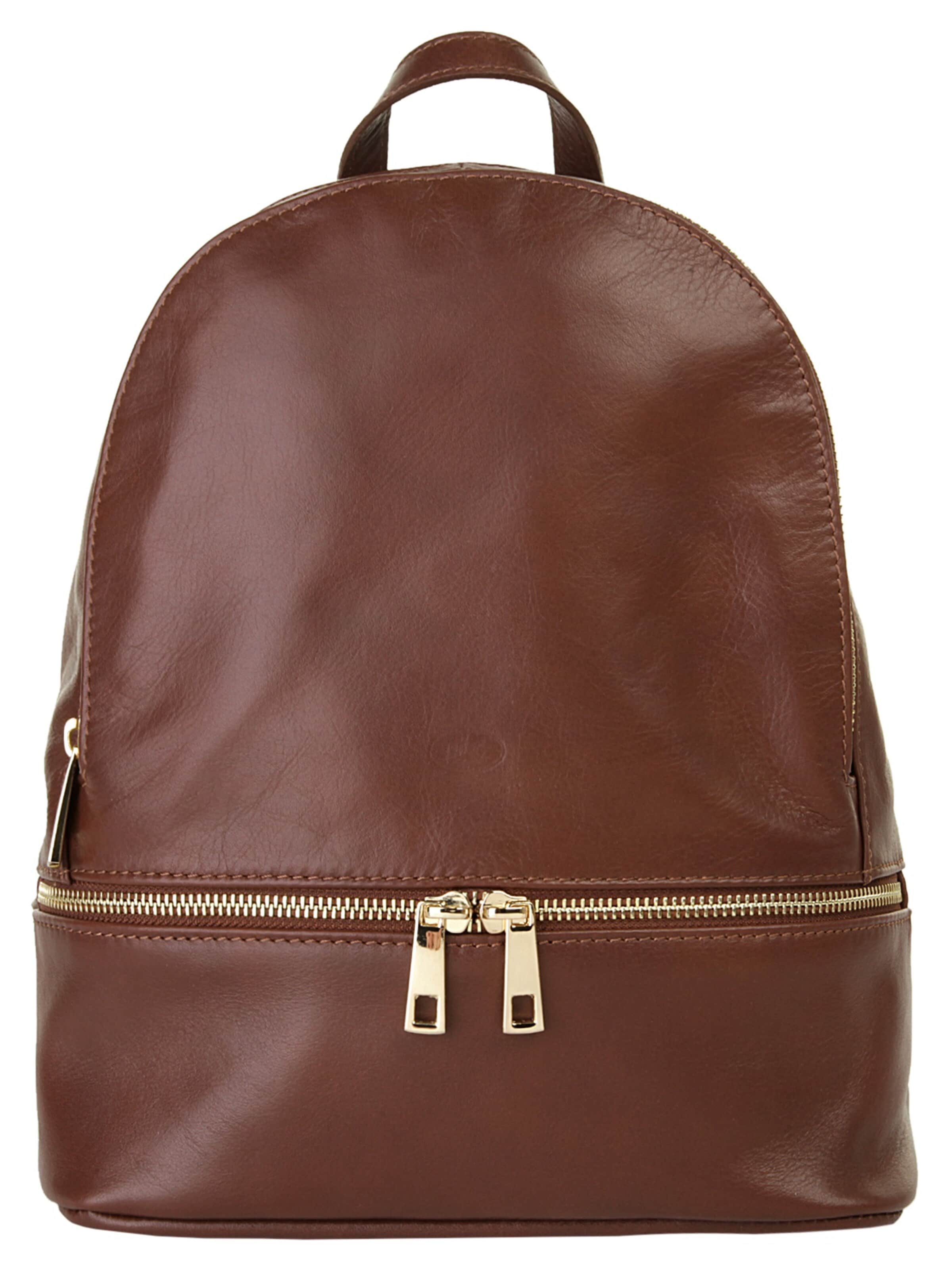 piké Backpack in Brown: front