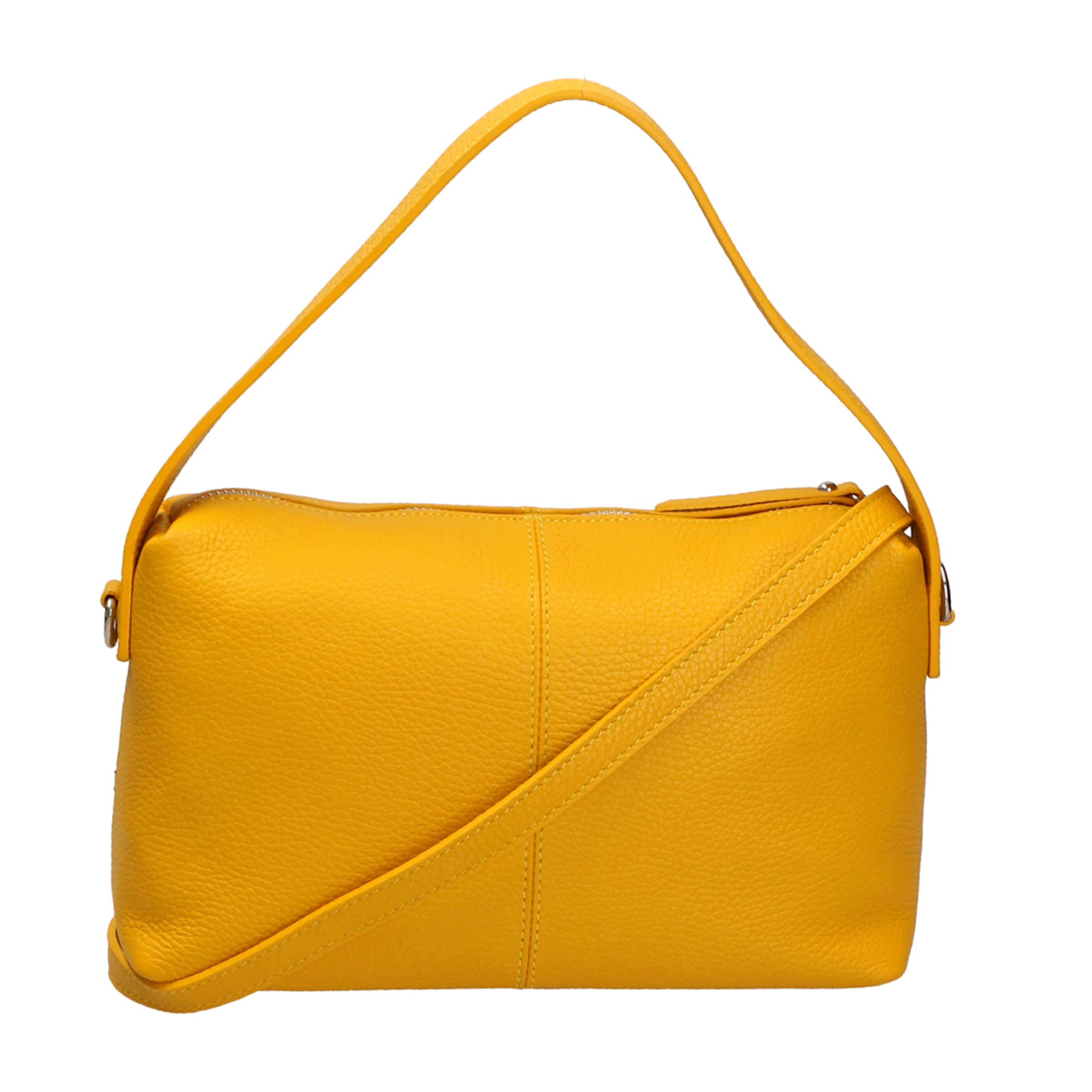 Borsa a mano di Gave Lux in giallo: frontale