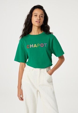 Fabienne Chapot Shirt in Groen: voorkant