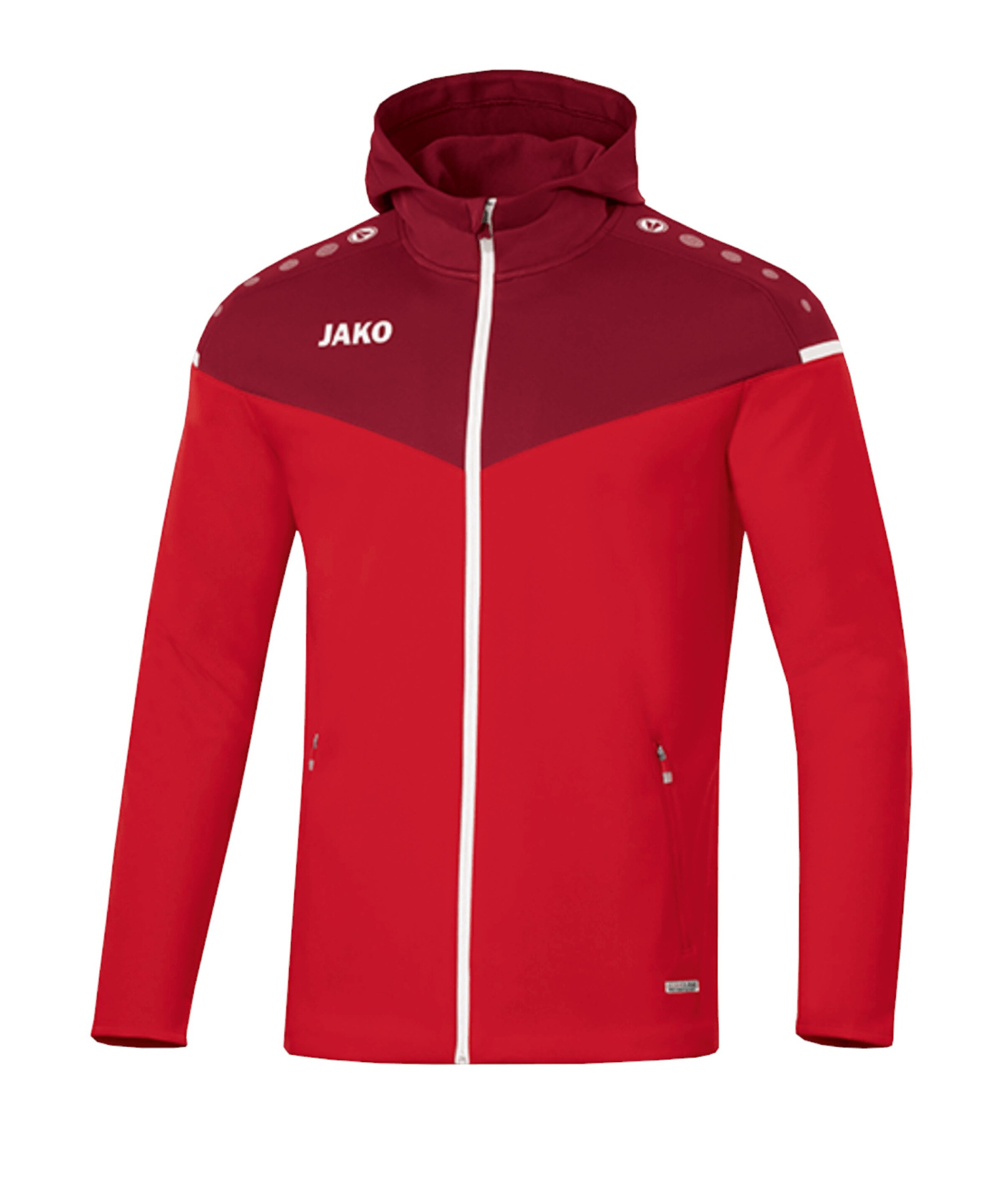 JAKO Sportjacke in Rot: Vorderseite