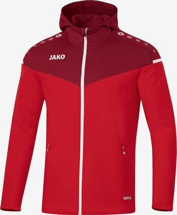 JAKO Athletic Jacket in Red: front