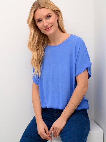 Kaffe - Blusa 'Amber Stanley' em azul