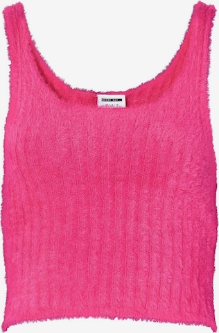 Noisy may Knitted top 'Sweet' in Pink: front