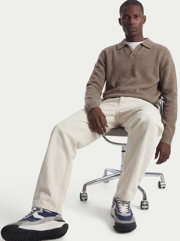 Voile blanche Sneakers laag 'CLUB ACT.' in Grijs