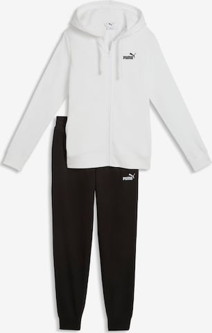 PUMA Trainingsanzug in Schwarz: Vorderseite