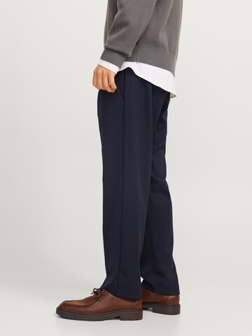 Regular Pantalon à plis 'JPSTKane Edwin' JACK & JONES en bleu