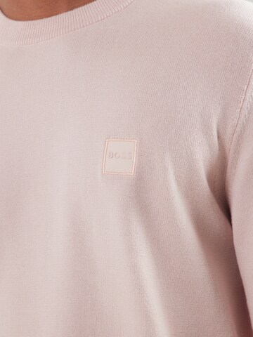 BOSS Pulóver 'Kanovano_S' - rózsaszín