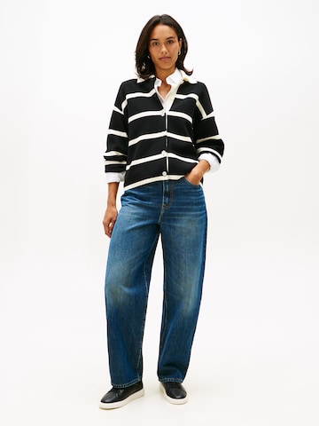 Baskets basses 'Icon Court' TOMMY HILFIGER en noir