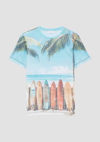 T-Shirt s.Oliver en bleu