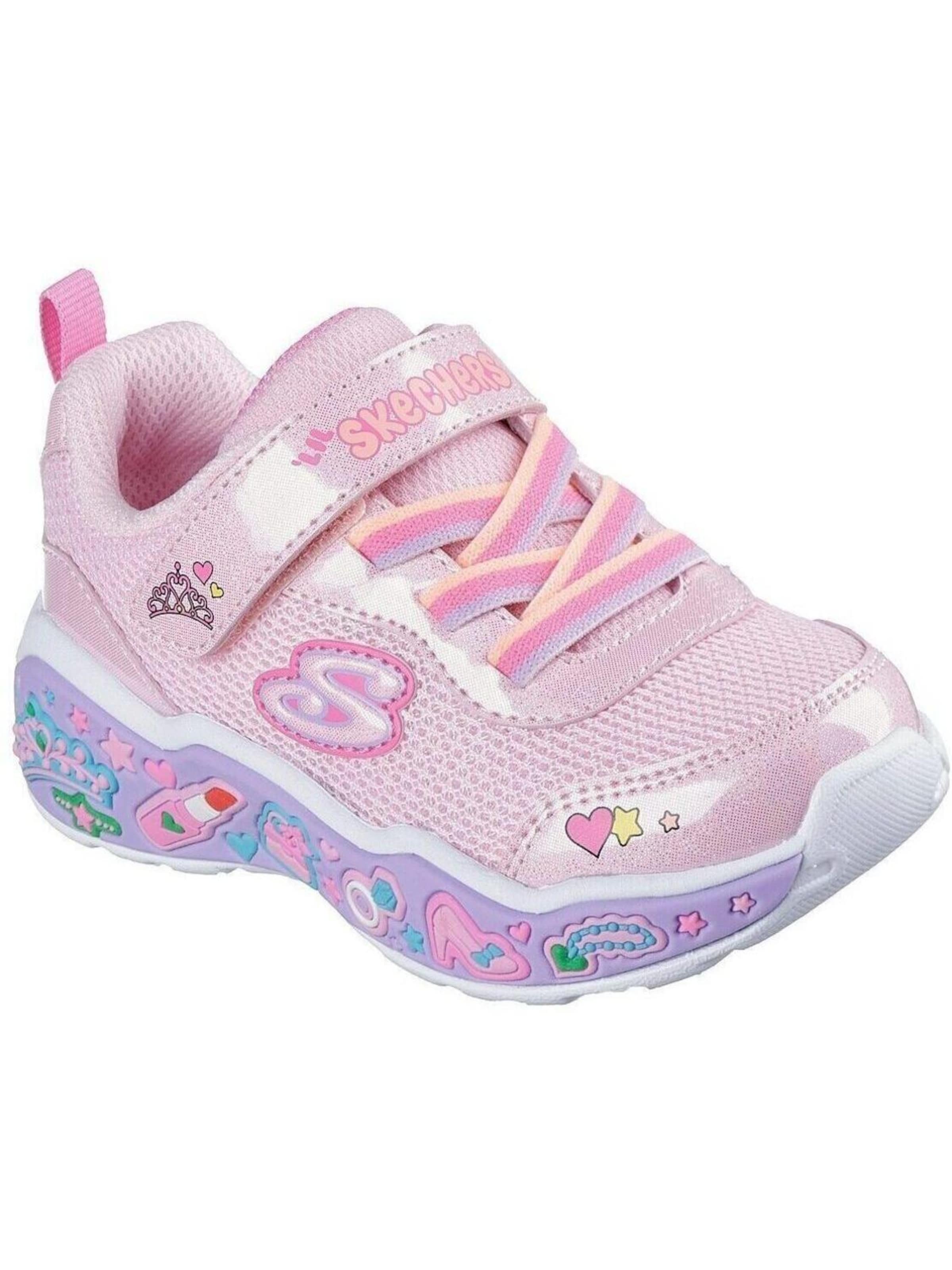 Scarpa sportiva 'Play Scene - Fun Squ' di SKECHERS in rosa: frontale