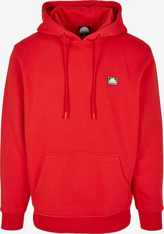 Felpa di SOUTHPOLE in rosso: frontale