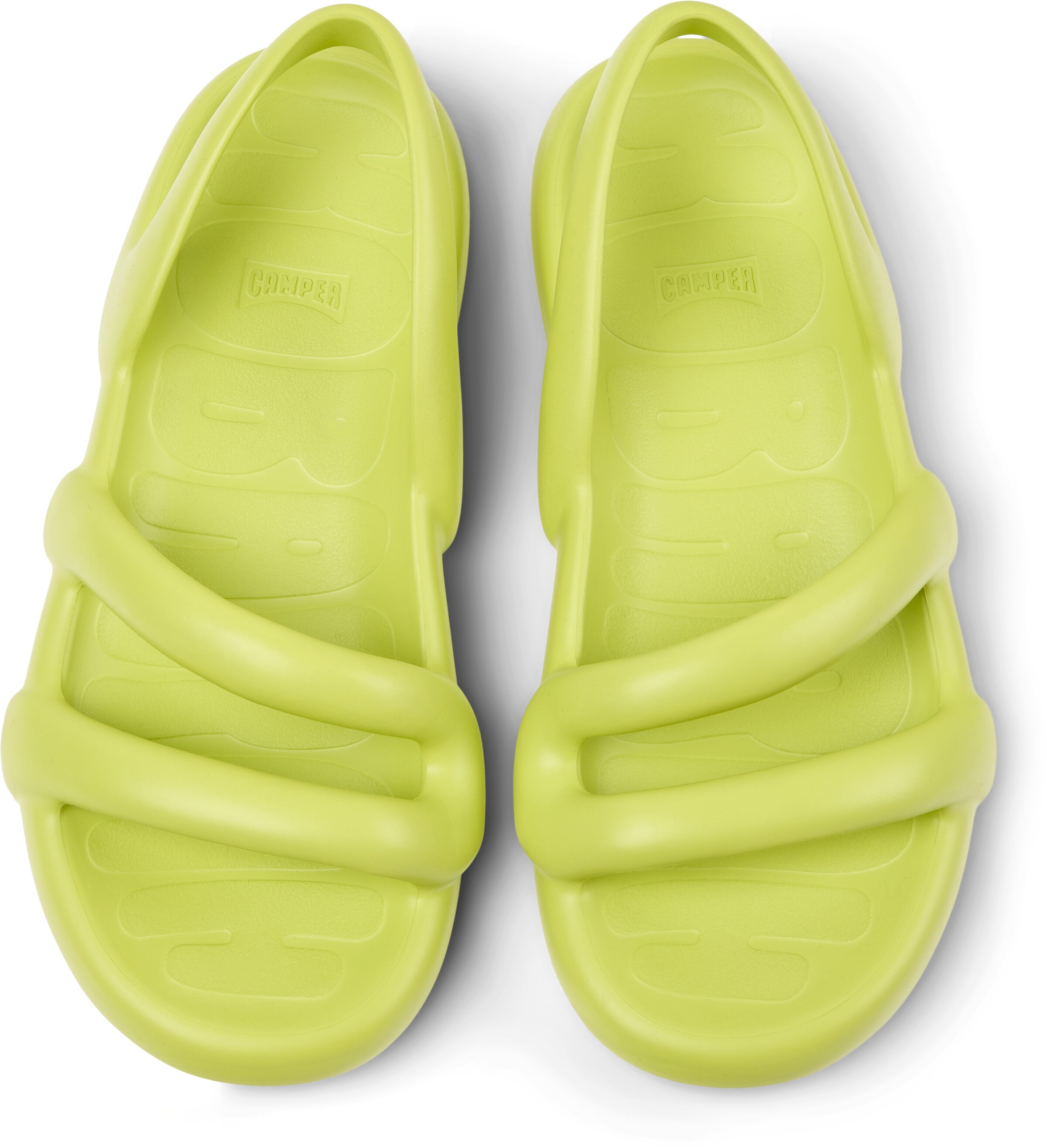 Sandales à lanières 'Kobarah' CAMPER en vert