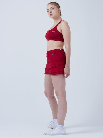SPORTKIND - Falda deportiva 'Tulip Skirt / Skort' en rojo