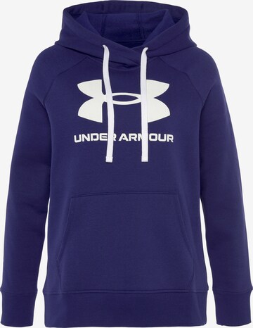 UNDER ARMOUR Sportsweatshirt in Blau: predná strana