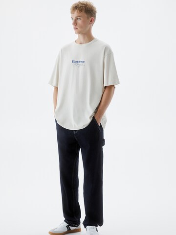 Pull&Bear T-Shirt in Beige