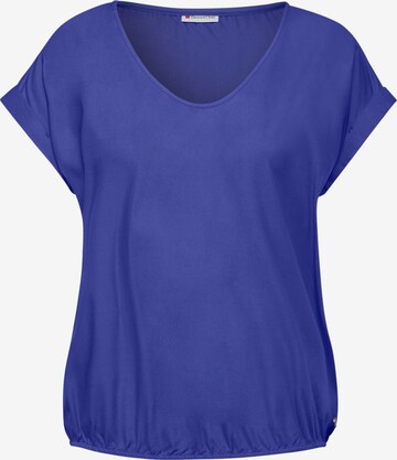 STREET ONE Blouse in Blue: front