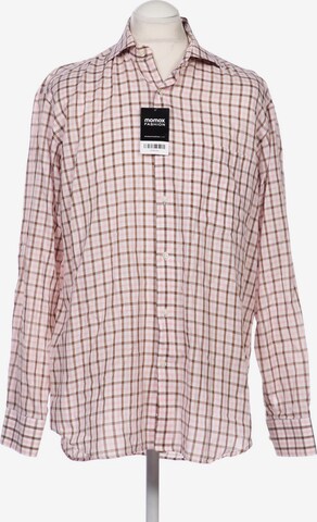 RENÉ LEZARD Button Up Shirt in L in Pink: front