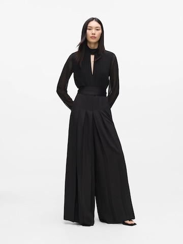 Karl Lagerfeld - Macacões em preto: frente
