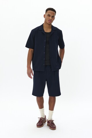 Matinique Regular fit Overhemd 'Klampo' in Blauw