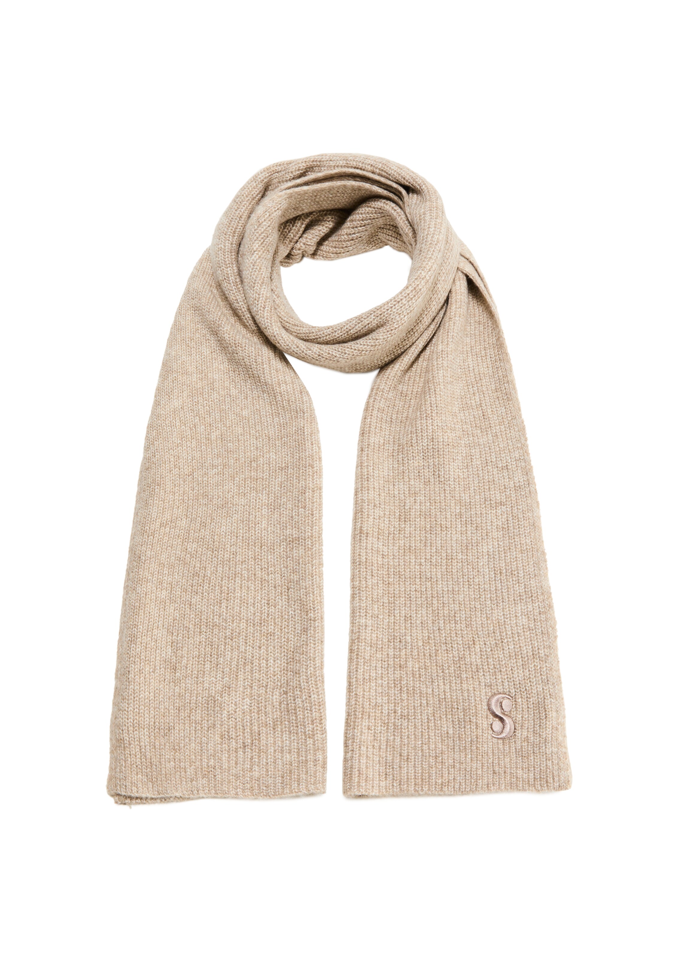 Écharpe s.Oliver en beige : devant
