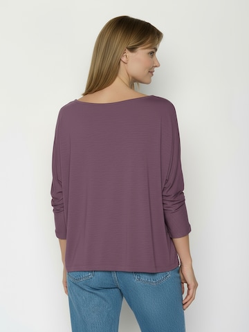 Maglietta ' Simper Basic ' di GREENBOMB in rosso
