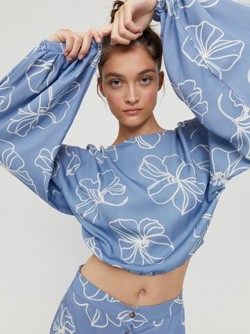 mazine Blouse ' Lumi Printed ' in Blue