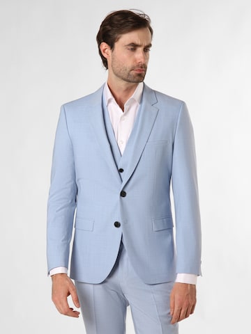 HUGO Slim fit Suit Jacket 'Arti232X' in Blue: front