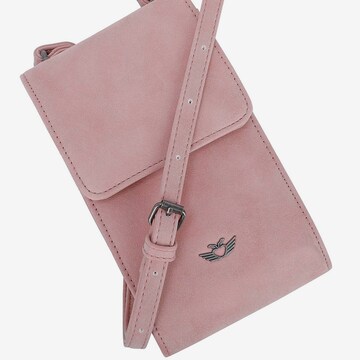 Fritzi aus Preußen Handytasche 'Flap' in Pink