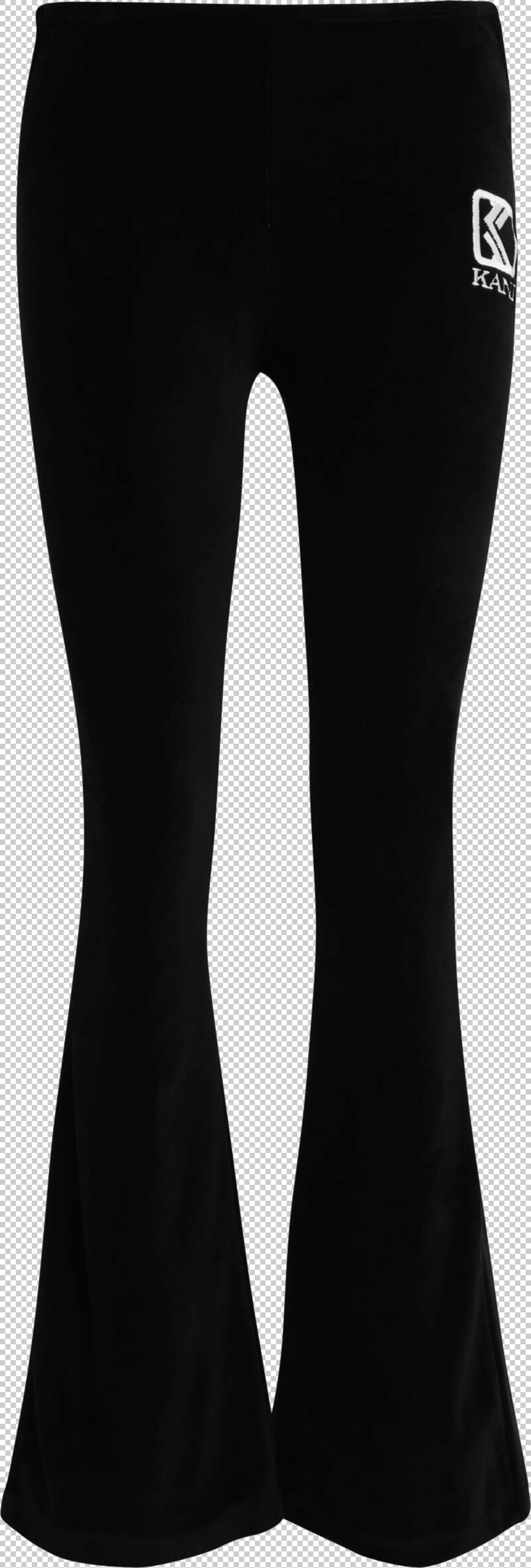 Karl Kani Zvonový Kalhoty – černá: přední strana