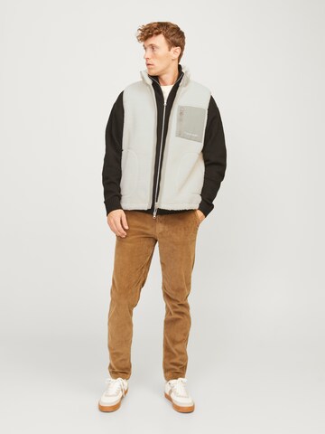 JACK & JONES Γιλέκο 'JORVesterbro' σε λευκό