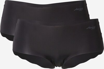 SLOGGI Panty 'ZERO Microfibre 2.0 H' in Grey / Black, Item view