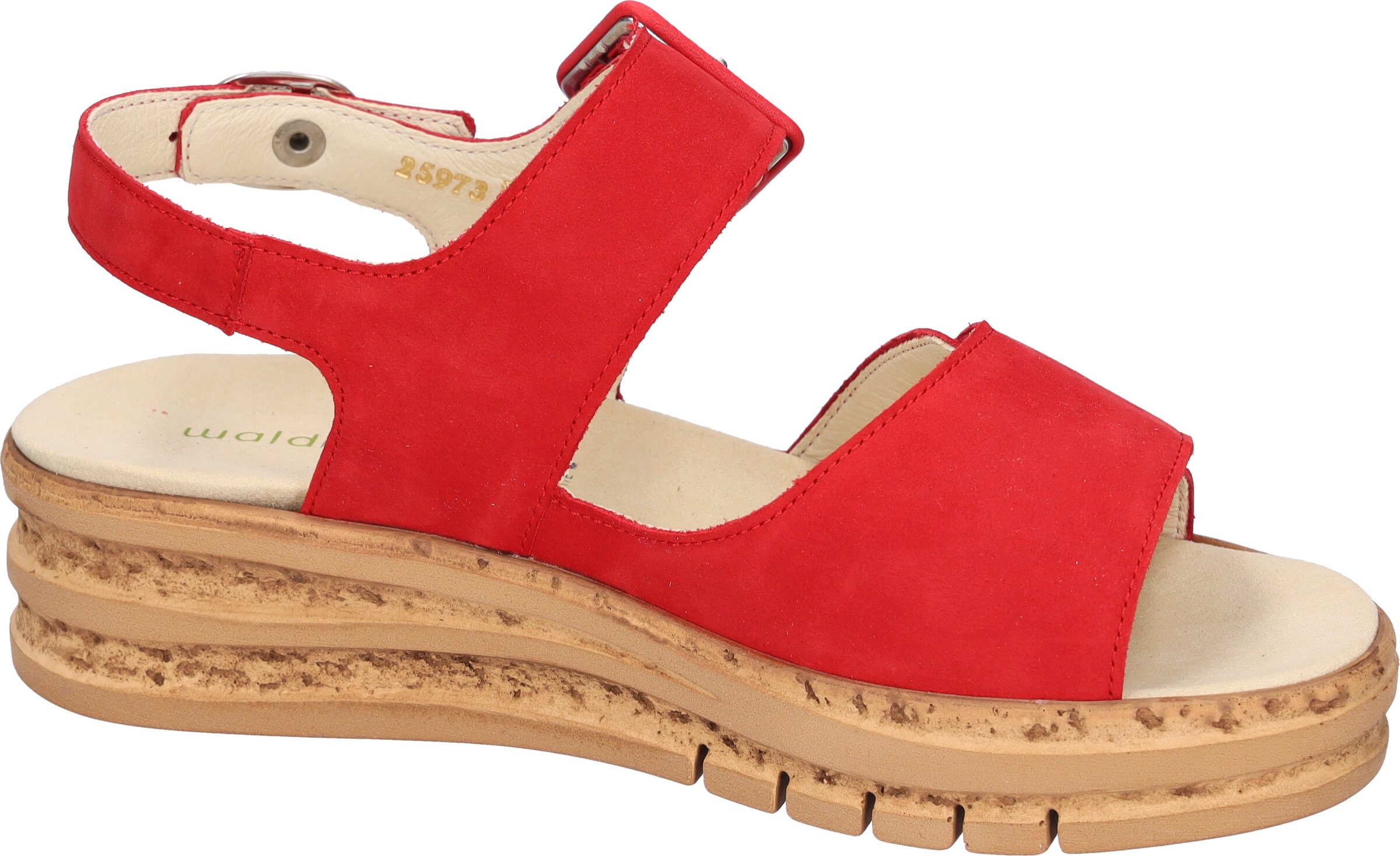 WALDLÄUFER Sandals in Red