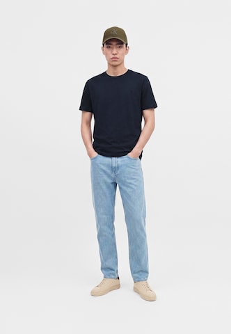 Calvin Klein Jeans Tričko 'CLASSIC' – modrá: přední strana