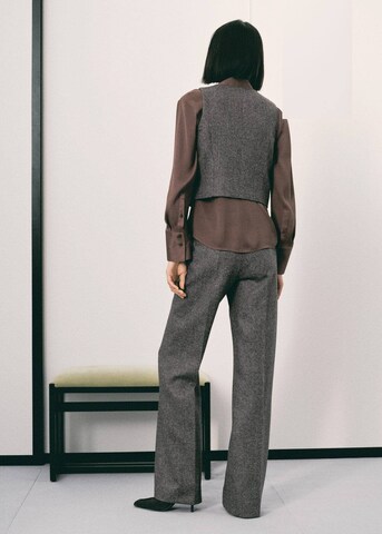 MANGO Vest 'Piper' in Grey