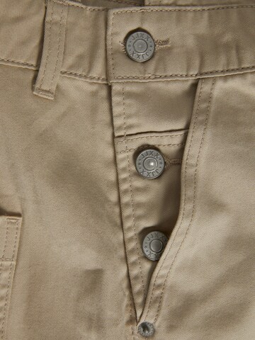 JJXX Loosefit Hängselbyxa 'Gia' i beige