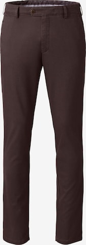 MEYER Chino Pants in Red: front