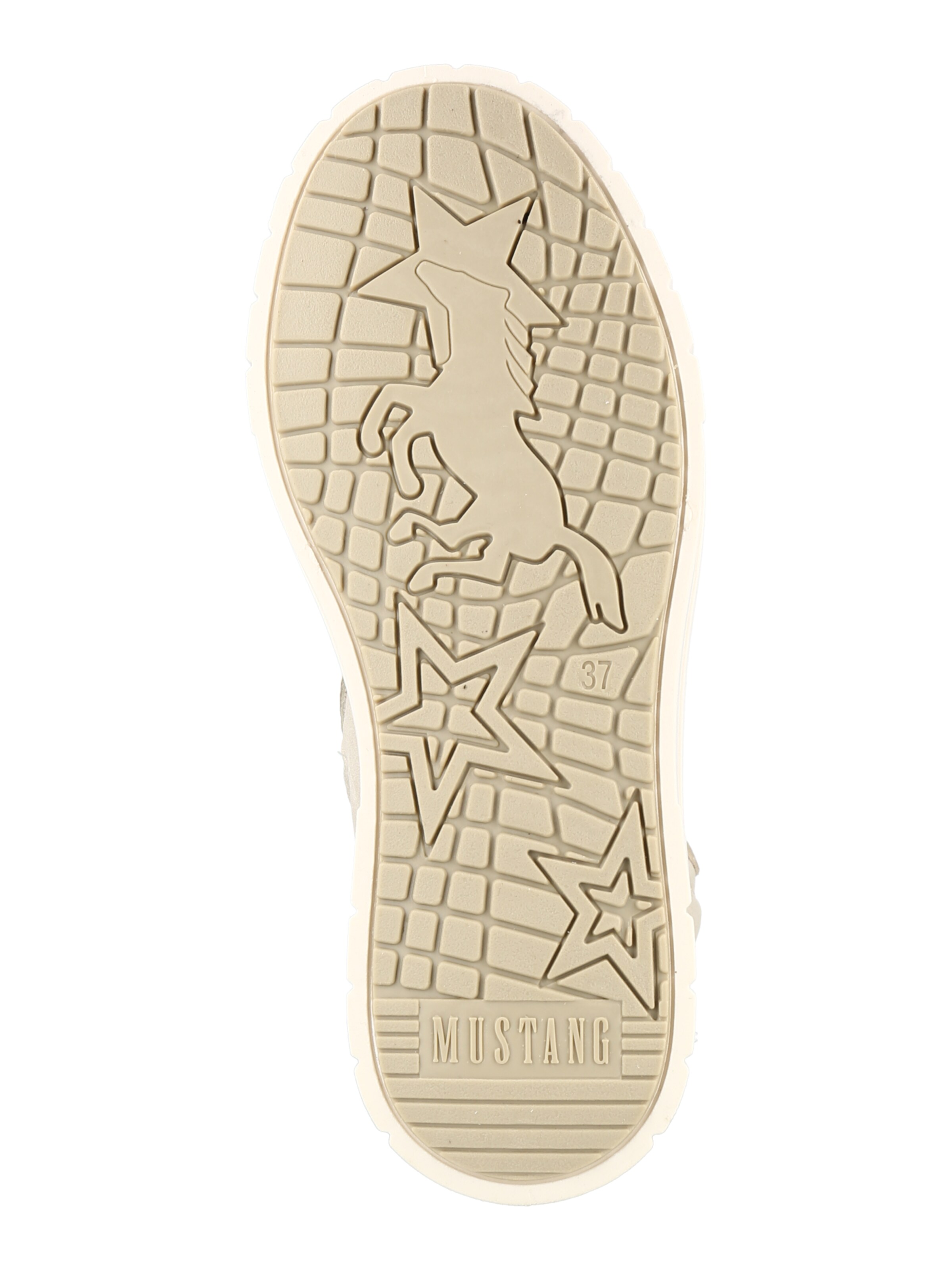 Bottines à lacets MUSTANG en beige