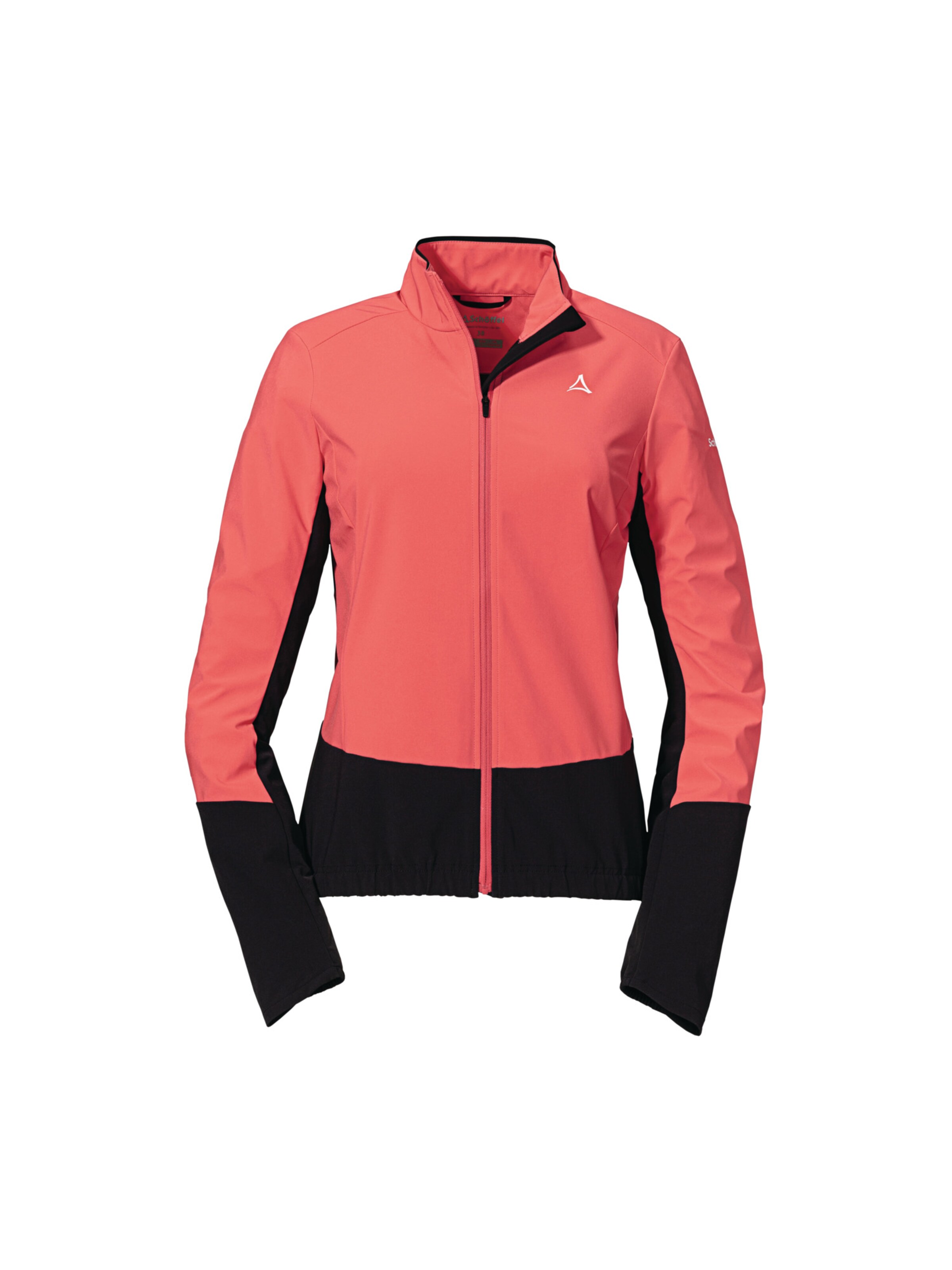 Schöffel Outdoorjas 'Hybrid Jkt Grimaldo' in Rood: voorkant