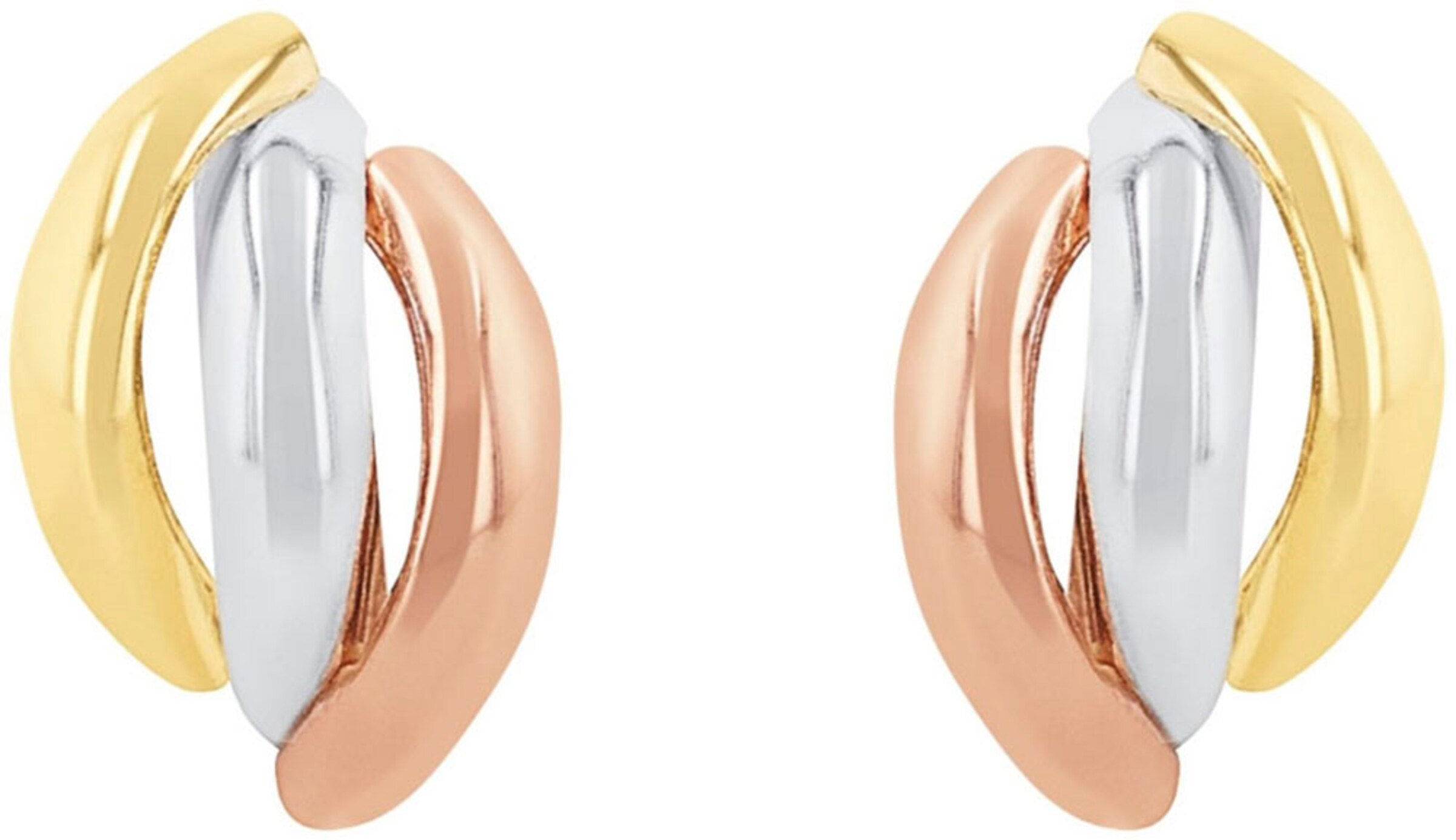 AMOR Ohrringe in Gold: Vorderseite