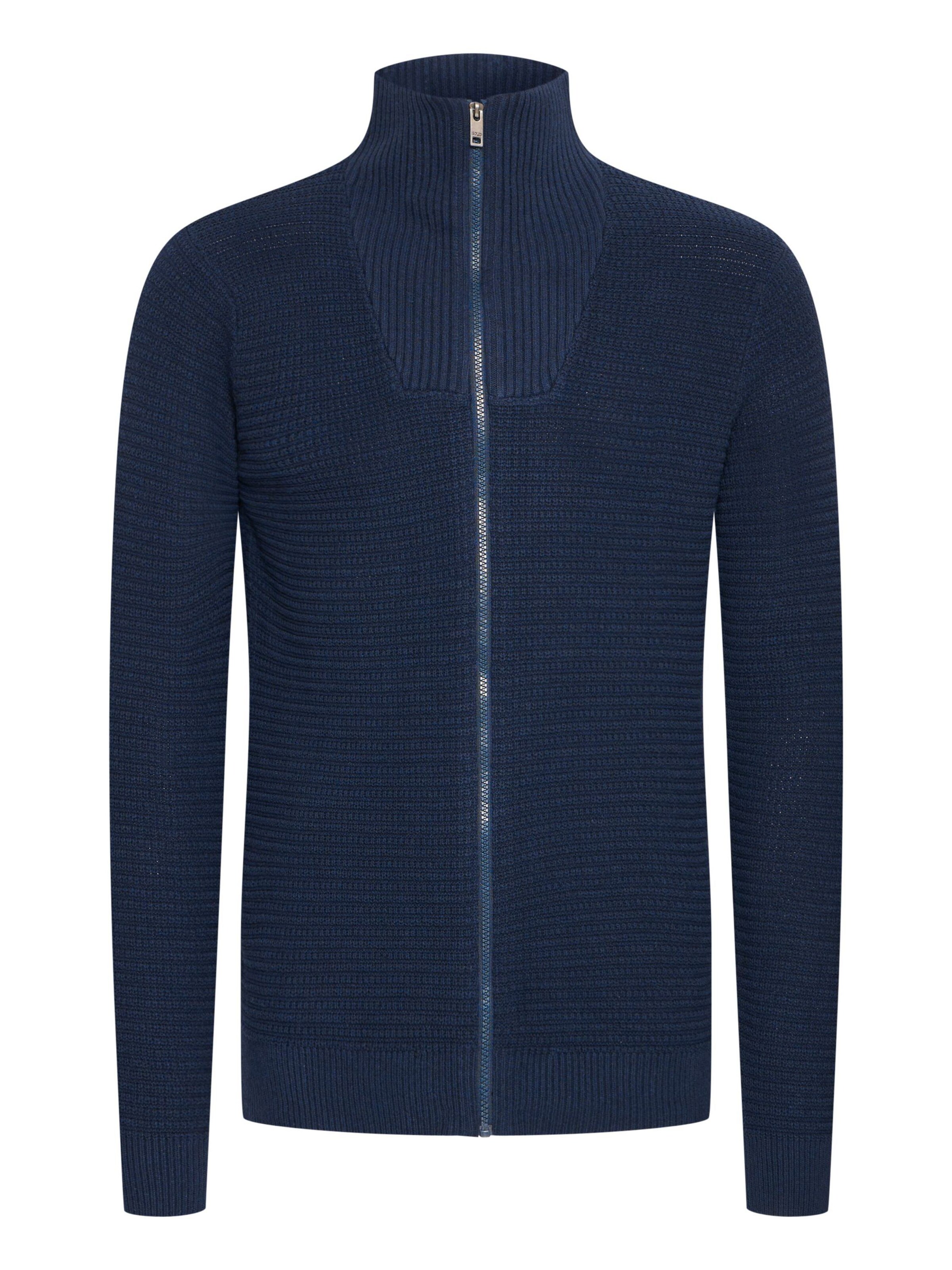 !Solid Strickjacke ' SDRECONE ' in Blau: Vorderseite