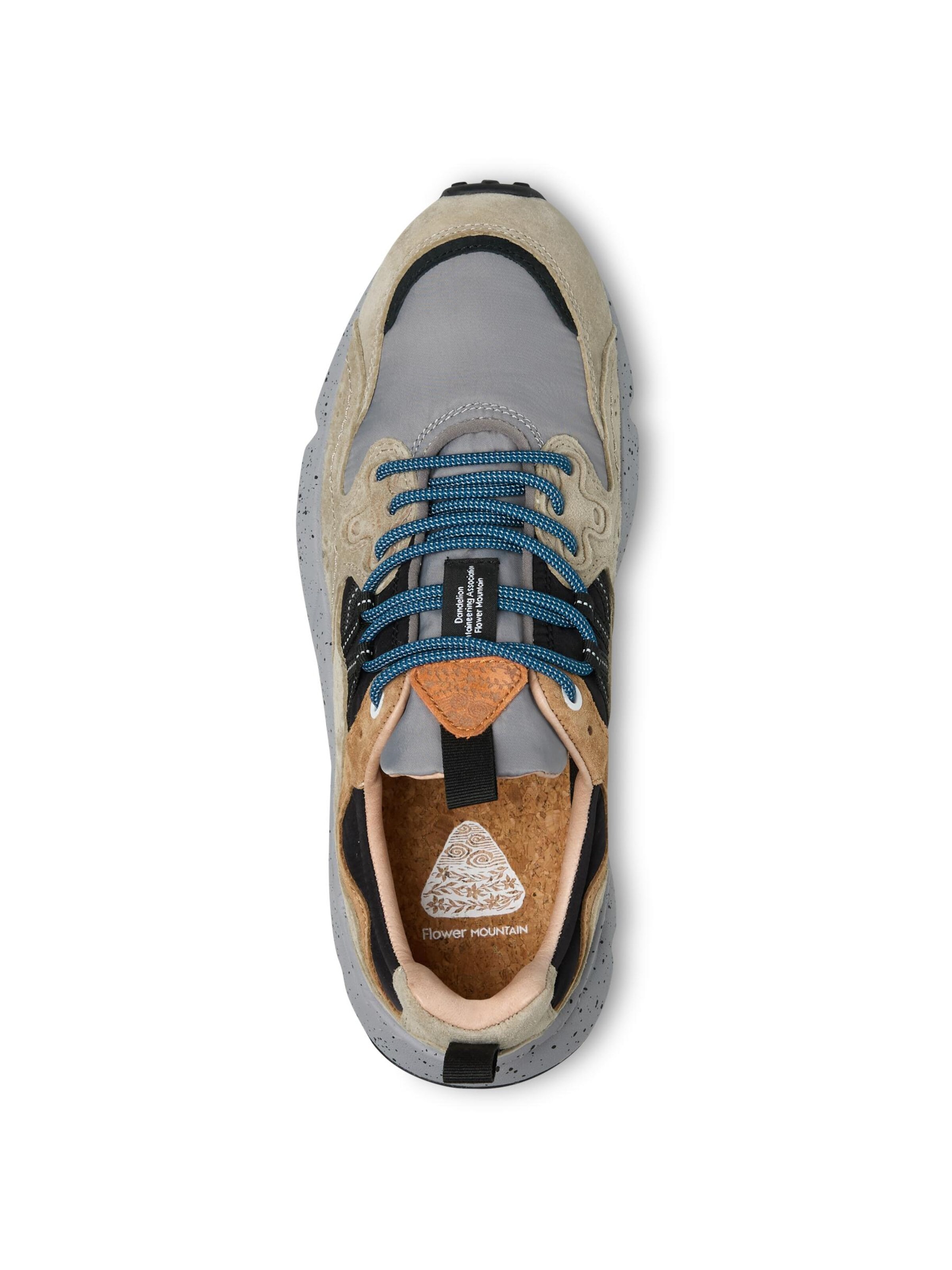 Flower Mountain Sneakers 'YAMANO 3 MAN' in Beige: front