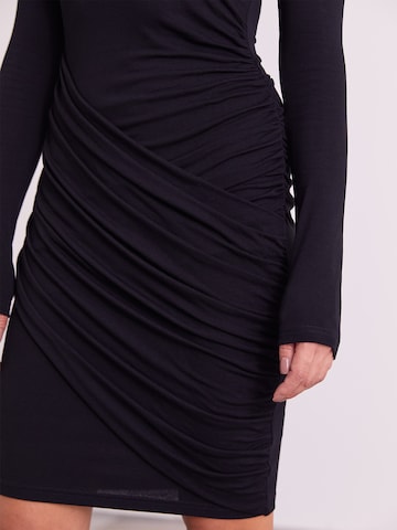 ABOUT YOU x Iconic by Tatiana Kucharova Dress 'Nicole' in Black