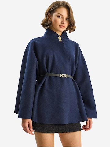 Bianco Lucci Tussenmantel in Blauw: voorkant