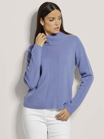 Pull-over MADELEINE en bleu : devant