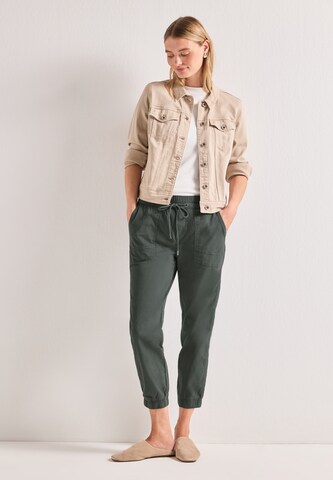 STREET ONE Loose fit Pants in Green