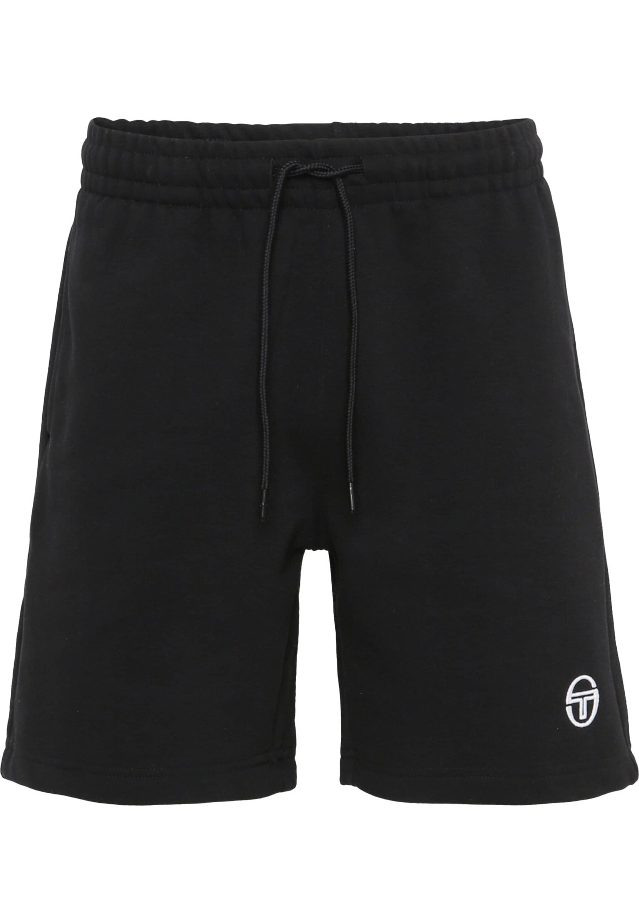 Sergio Tacchini Shorts 'Simba' in Schwarz: Vorderseite