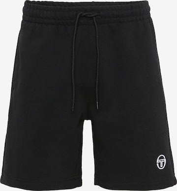 Sergio Tacchini Shorts 'Simba' in Schwarz: Vorderseite