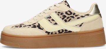 POSH by Poelman Sneakers laag 'Georgia' in Beige: voorkant