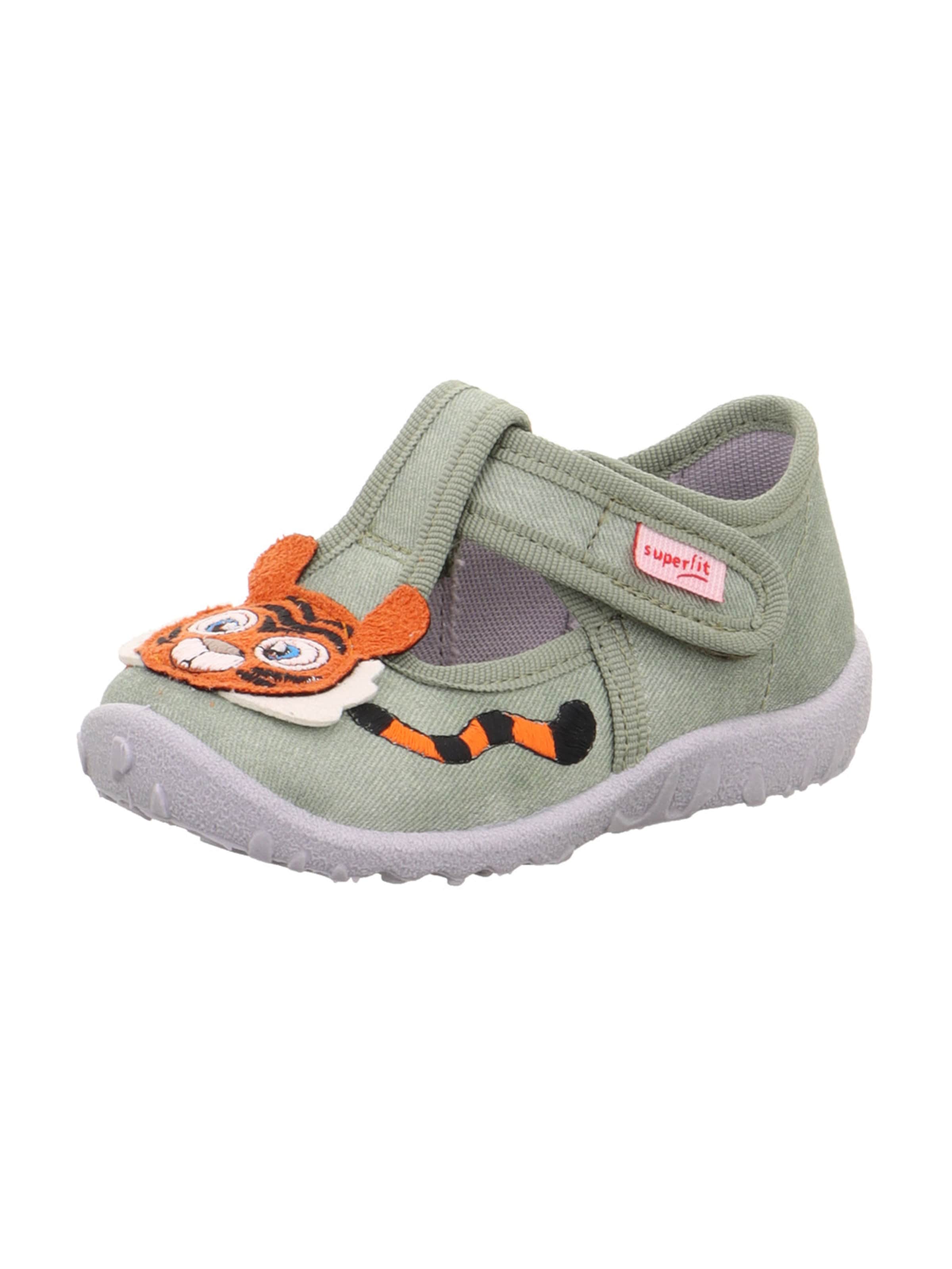 SUPERFIT Sisäkengät 'Spotty' värissä vihreä: etupuoli