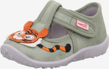 SUPERFIT Sisäkengät 'Spotty' värissä vihreä: etupuoli